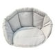 thumbnail image 1 of Cojín para silla colgante de mimbre, cojín para hamaca, silla colgante con forma de lágrima, puente para jardín Gris 60x60x45cm, 1 of 9