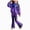 A265-Blue, variant on NIEWTR 7-8 Years Toddler Girls Clothes Sets Crew Neck Floral Long Sleeve Shirt Cute Pants Set 2 Piece Fall Winter Outfits A265-Dark Purple