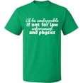 thumbnail image 2 of OXI T-Shirt - Law Enforcement And Physics, Basic Casual T-Shirt for Men's and Women Fleece T-Shirt Short Sleeve - Irish Green Small, 2 of 3