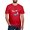 Red, variant on CafePress - Power Rangers Red Ranger Kic Men's Classic T Shirt - Men's Fitted T-Shirt