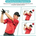 thumbnail image 4 of Swing Alignment Brace 20 Wrist Correction Trainer Aid for Practice and Improved Gesture Control, 4 of 6