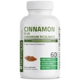 thumbnail image 4 of Bronson Cinnamon 2000 MG per Serving Plus Chromium Supports Sugar Metabolism, High Potency Chromium, Non-GMO, 60 Vegetarian Capsules, 4 of 4
