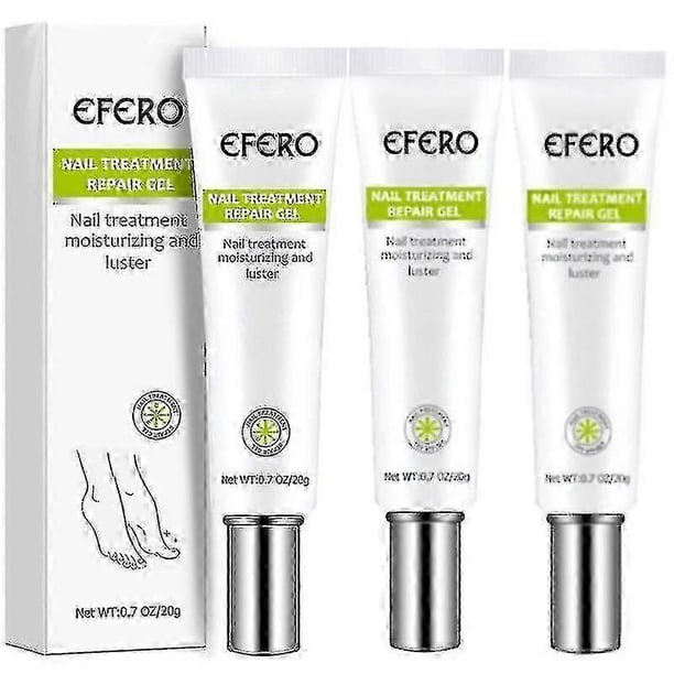 2026 3x Efero Nail Exfoliation Plant Nail Repair Fluid Nail Cream Nail Treatment Gel Nail Repair Gel Moisturizing Nail Luster