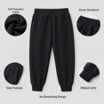 thumbnail image 2 of Girls and Boys Sweatpants Boys Toddler 5 Pack Jogger Pants with Pockets Kids Clothes 2T-14, 2 of 6