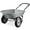 Gray, variant on HYJY Dual-Wheel Home Utility Yard Wheelbarrow Garden Cart w/Built-in Stand for Lawn, Gardening, Construction - Gray