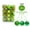 Green Home Decor, variant on karymi Christmas Ball Pendant Christmas Gifts Shatterproof Christmas Tree Pendants Hanging 30mm Christmas Balls Ornaments Set Pack of 24 Pcs Christmas Decorations Seasonal Decor
