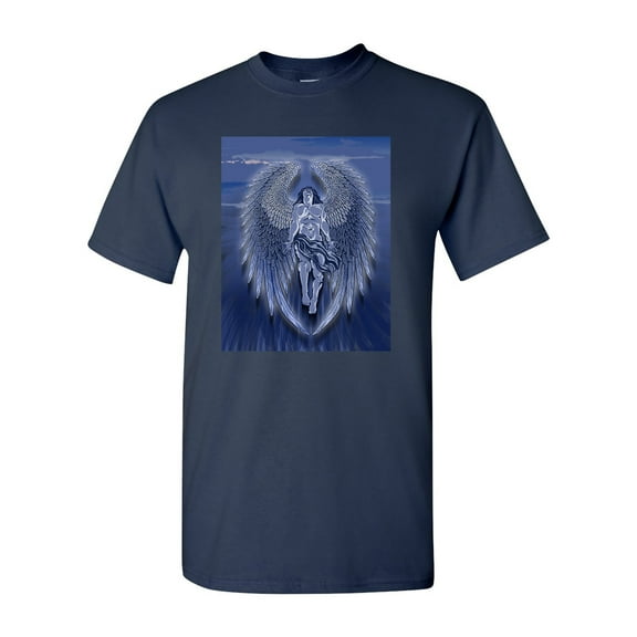 Winged Man Sky Angels Tanya Ramsey Artworks Art DT Adult T-Shirt Tee