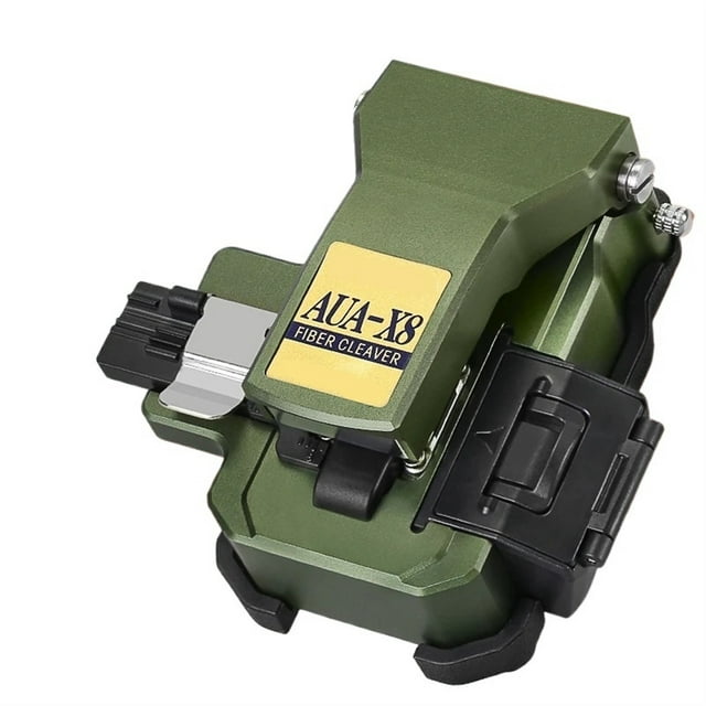 AUA-X8 One Step Optical Fiber Cleaver Automatic Three-in-one Fiber Cleaver Cable Cutting FTTT Fiber Optic Knife Tools ,High Precision Cleaves