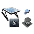 thumbnail image 2 of Solar Powered Attic Fan Ventilation & Grey Snowventco Vent Cover, 2 of 15
