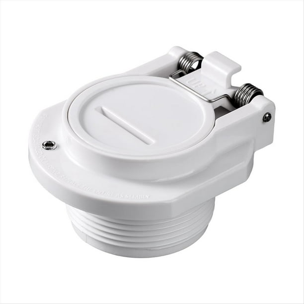 W400BWHP Cerradura de Seguridad para Aspiradora, Adaptador de Aspiradora de Piscina de Rotación Libre para Manguera Limpiador de Piscinas Accesorio de Pared