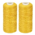 thumbnail image 1 of Unique Bargains Yellow Polyester Waxed Leather Sewing Thread, 55 Yards, 2 Pack, 1 of 6