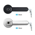thumbnail image 2 of 30 Groups Fingerprint Door Lock Smart Door Knob Gate Locks Left-Right Open Door Lever Lock Set Entry Door Lock for Home Interior Door Bedroom Hotel Warehouse Office, 2 of 7
