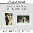 thumbnail image 2 of Langdon House 4x6 White Picture Frame, Shabby-chic Style, Prosperity Collection (US Company), 2 of 6