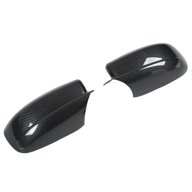 BOROCO Cubierta De Espejo Retrovisor para Automóvil, 2 Piezas Cubierta De Espejo Retrovisor Estilo De Fibra De Carbono con Reemplazo De Adhesivo De Doble Cara para Chrysler 300 2011-2019
