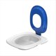 thumbnail image 1 of Kit Entrenamiento para Inodoro para Gatos, Entrenador Inodoro para Gatos Reutilizable Universal, Herramienta para Asiento para Inodoro para Gatos para Limpieza Mascotas Azul, 1 of 5