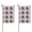 Eagle Flag Head, variant on 2PCS Garden Flag Set, Double-Sided 12x18 Inch, Outdoor Holiday Flag,Eagle Rock Band White Pattern