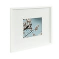 thumbnail image 1 of DesignOvation Gallery 16" X 20" Matted to 8" X 10" White Picture Frame, 1 of 8