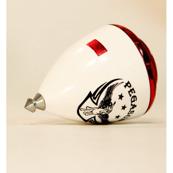 Trompos Space SL Spin Top Pegasus - Fixed Tip SpinTop (Red)