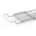 thumbnail image 4 of Home Intuition Stainless Steel Expandable Shower Bathtub Tray over The Clawfoot Tub Bath Caddy, 4 of 5