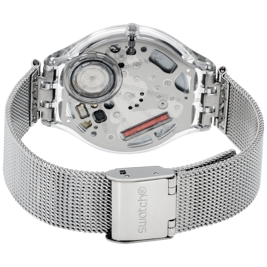 Swatch Skinstones Quartz Movement Silver Dial Ladies Watch SVOK105M -  Walmart.com