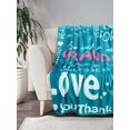 thumbnail image 2 of Best Grandma Blanket Throw from Grandkids | Grandma Gifts | Thoughtful Great Grandmother Gift from Grandchildren | Happy Birthday Gifts for Grandma | Nana Blanket 50×60inch, 2 of 6