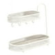 thumbnail image 4 of Estante para cosméticos, estante de pie, organizador de maquillaje de 2 niveles para baño, tocador y Blanco, 4 of 9