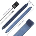 thumbnail image 4 of Heated Leg Massager Wrap with Vibration, Extra Long Corded Heating Pad for Soothing Comfort on Thigh, Calf, and Arm, Adjustable Heat & Massage Levels, Blue, 4 of 5