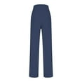 thumbnail image 2 of JUSLIO Pants for Maternity Pants for Women Casual Comfortable Blue M(US:10), 2 of 7