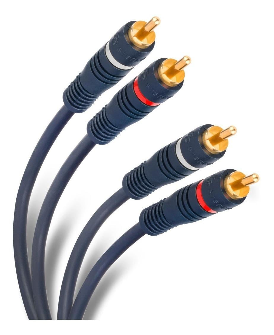 Cable 2 Plug Rca A 2 Plug Rca De 7,2 M Con Conecto | 254-225 Steren 254