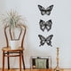 thumbnail image 4 of Juego de 3 mariposas de metal para pared para cualquier la que le gusten . No requiere montaje. Decoración fuerte y resistente., 4 of 9