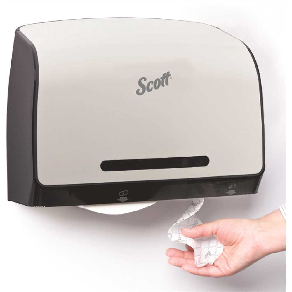 SCOTT 07006 2-Ply White Jumbo Roll Junior Coreless Toilet Paper (, 1,150 ft./Roll) - pack of 12