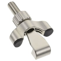 Door Stopper Hotel Lock Portable Home Security from inside Gate Girl Travel Silver