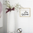 thumbnail image 3 of DecMode Text Believe Metal Decorative Sign, 1-Piece, 3 of 8