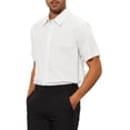 thumbnail image 4 of Lars Amadeus Polka Dots Shirts for Men's Button Short Sleeves Printed Shirts, 4 of 5