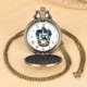 thumbnail image 4 of 2025 Reloj de bolsillo retro de Harri con insignia de las Reliquias de la Muerte, Hufflepuff, Slytherin, Gryffindor y Ravenclaw, relojes grandes, regalos y accesorios, 4 of 5