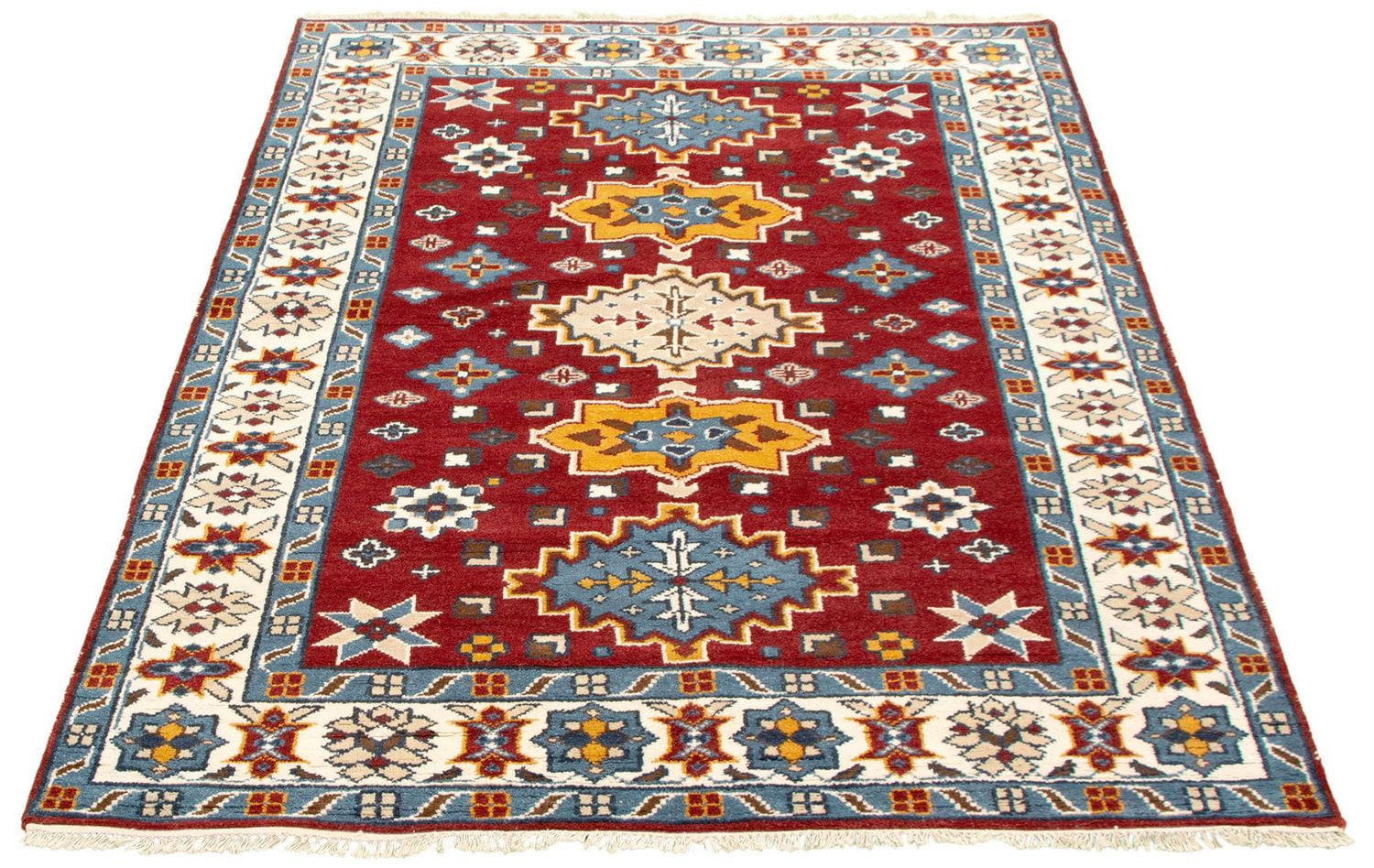 ECARPETGALLERY 100% Wool Traditional Indoor Area Rug for Entrance, Bedroom