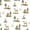Animal 07, variant on Erosebridal Gold Fox Moon Twin Quilt Set for Girls, Japanese Cherry Blossom Twin Coverlet Set, 2-Piece