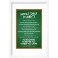 thumbnail image 2 of Notice to all Students Classroom Rules Framed Print Wall Art Sold by Art.Com, 2 of 5