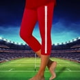thumbnail image 1 of WILLBEST Leggings Deportivos Informales con Estampado de Rugby para Mujer, Pantalones de Yoga, Cintura Alta, Elásticos, para Correr, Gimnasio Y Fitness. Mediana, 1 of 3