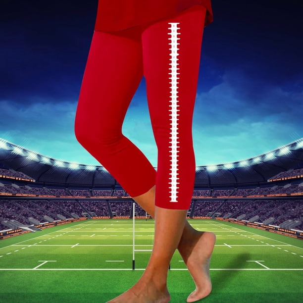 WILLBEST Leggings Deportivos Informales con Estampado de Rugby para Mujer, Pantalones de Yoga, Cintura Alta, Elásticos, para Correr, Gimnasio Y Fitness. XXXGrande