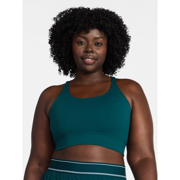 Avia Women’s Strappy Longline Bra, Sizes XS-XXXL