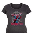 thumbnail image 3 of Marvel Spider-Man - Friendly Neighborhood - Maternity Scoop Neck Graphic T-Shirt, 3 of 5