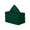 thumbnail image 2 of 10 Pcs Serviettes de Table en Satin Serviettes Carrées pour Restaurants Réception Usage Domestique Vert, 2 of 8