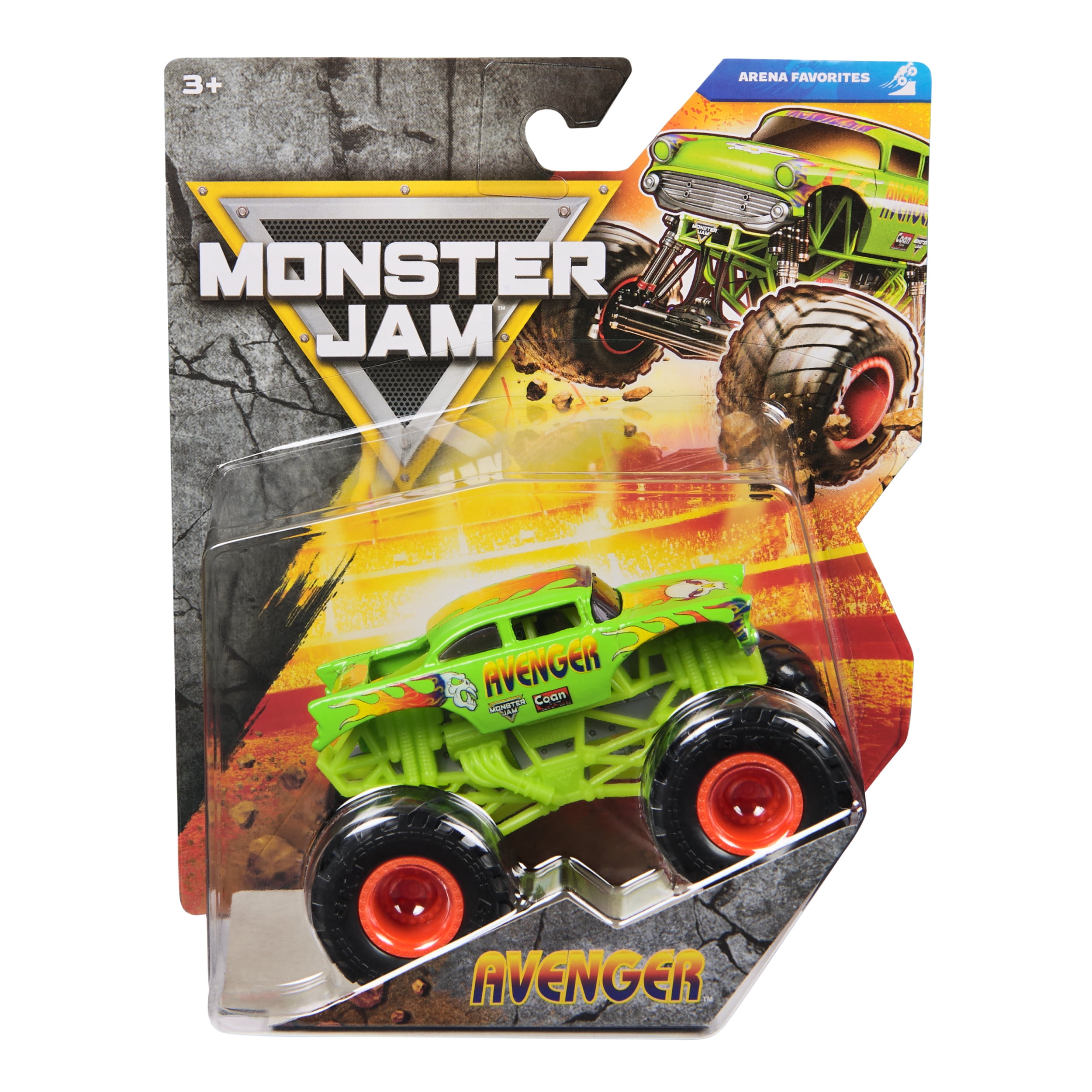 Monster Jam Marvel Official S.H.I.E.L.D. Monster Truck, Die-Cast