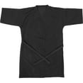 thumbnail image 4 of MasteelfCA Robe de Client de Salon Robes Cape Salon de Coiffure Coupe de Cheveux pour Clients Style Kimono (Noir), 4 of 8