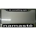 thumbnail image 1 of Do Something Epic Namaste Chrome Frame, 1 of 1