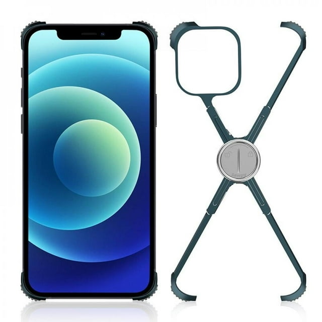 Étui de Téléphone en Forme de X Sens Technologique Coussin d'Air pour Téléphone Mobile Housse Antichute Housse Antidérapante