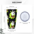 thumbnail image 4 of Vaso de 20 oz Om Nom Stories, taza de viaje para café con aislamiento al vacío de acero inoxidable, taza de café, taza de viaje con tapa, taza térmica para exteriores, 4 of 8