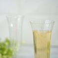 thumbnail image 6 of Efavormart 12 Pack - 6 oz - Plastic Champagne Flutes Disposable - Clear-Gold - Flared Design - Detachable Clear Base for Weddings, Birthdays, Parties, Receptions, Banquets, Baby Showers, 6 of 9