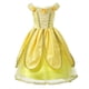 thumbnail image 3 of Disney-vestido de princesa con encanto para niñas, traje de Cosplay de Cenicienta, Bella, Aurora, Blancanieves, vestido de baile de malla, disfraz de Carnaval y cumpleaños, 3 of 5